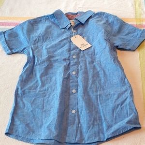 Ben Sherman  Chambray Buttons Down Shirt. New Boys Size 10 / 12
